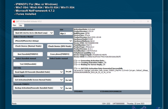 UMTv2 / UMTPro iOS Tool v3.2 Released